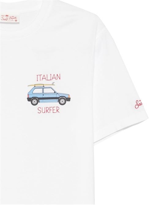 T-shirt uomo MC2 Portofino bianca MC2 SAINT BARTH | PORTOFINO04512L